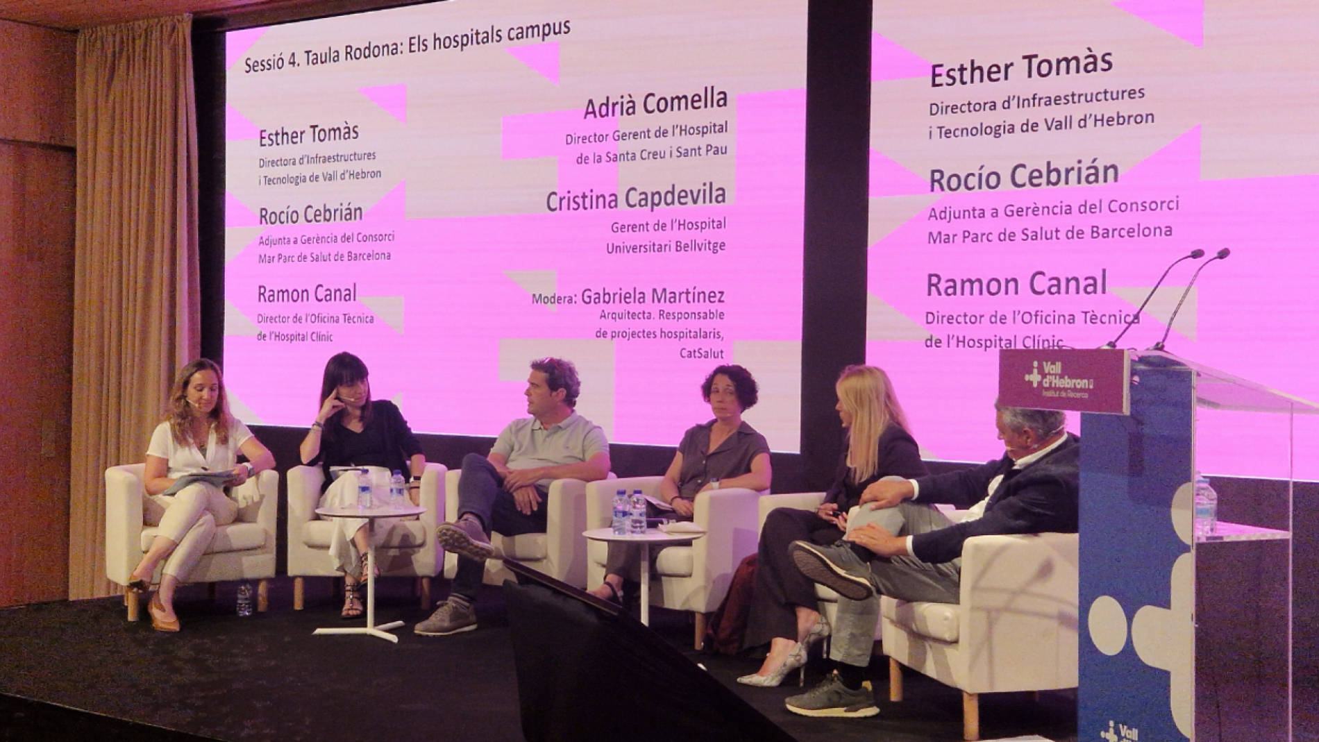 Taula rodona hospitals campus