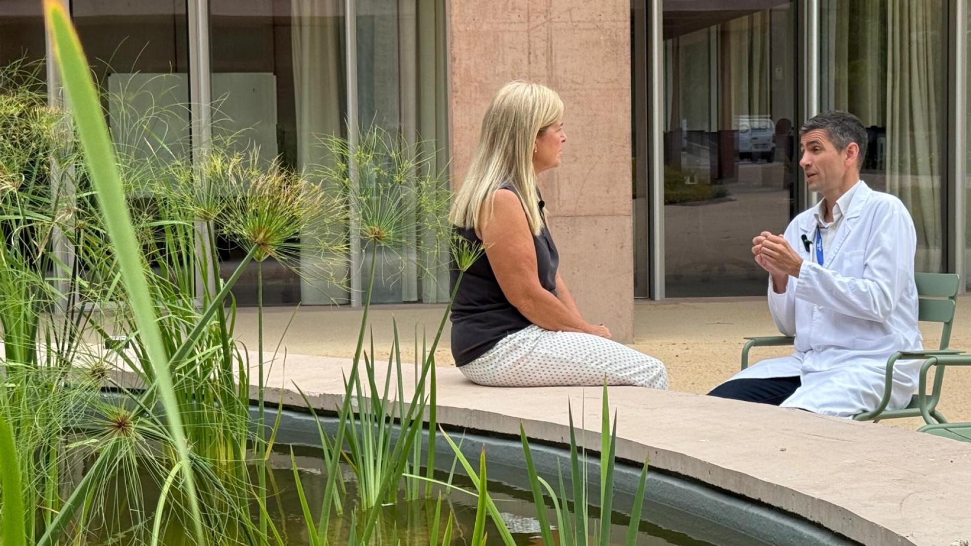 Dr. David Viros i Susana Zapico Dia Càncer Cap i Coll