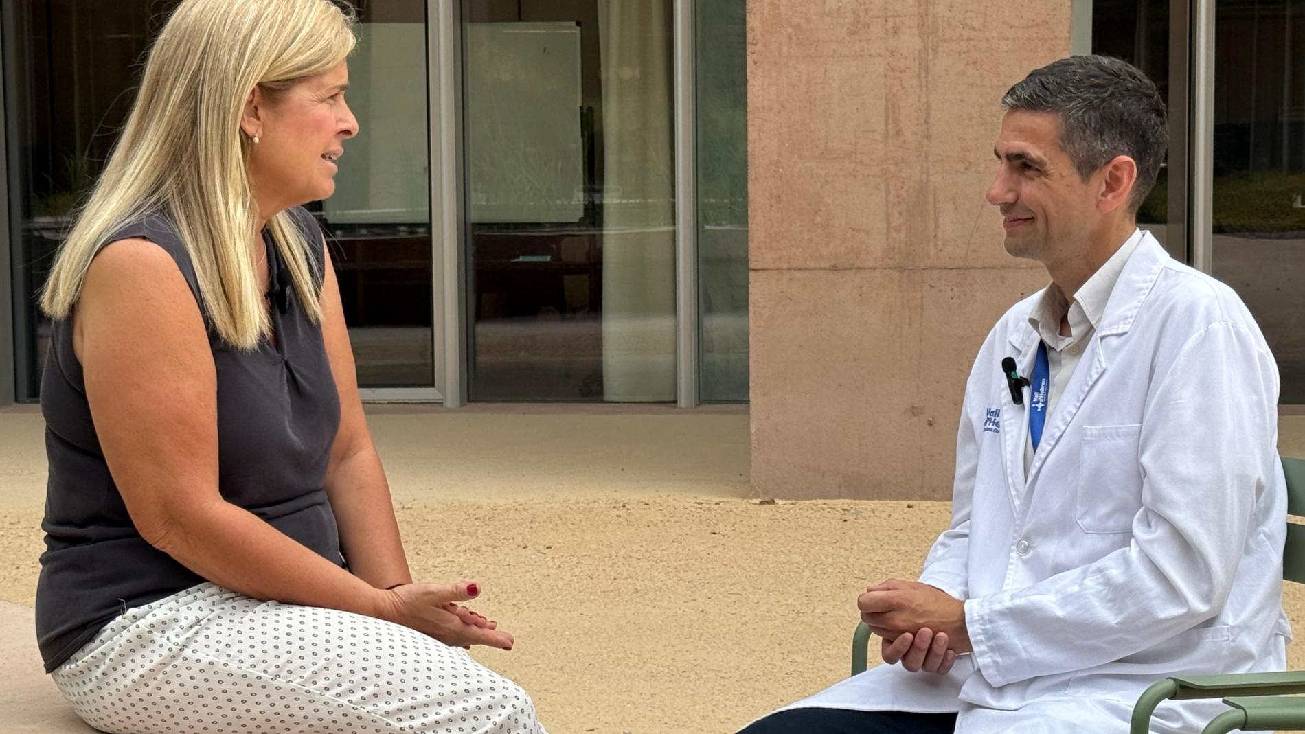 Dr. David Viros i Susana Zapico Dia Càncer Cap i Coll