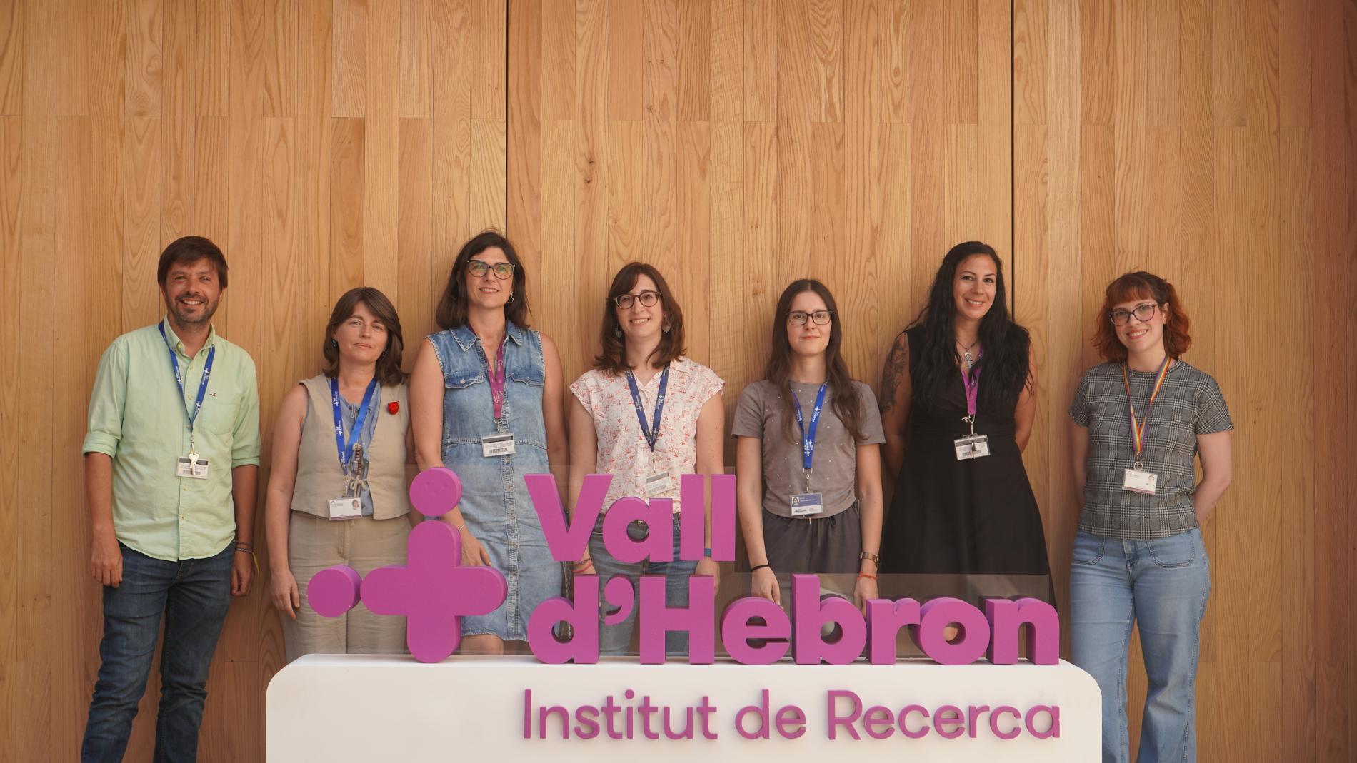 L'equip del Biobanc de Vall d'Hebron
