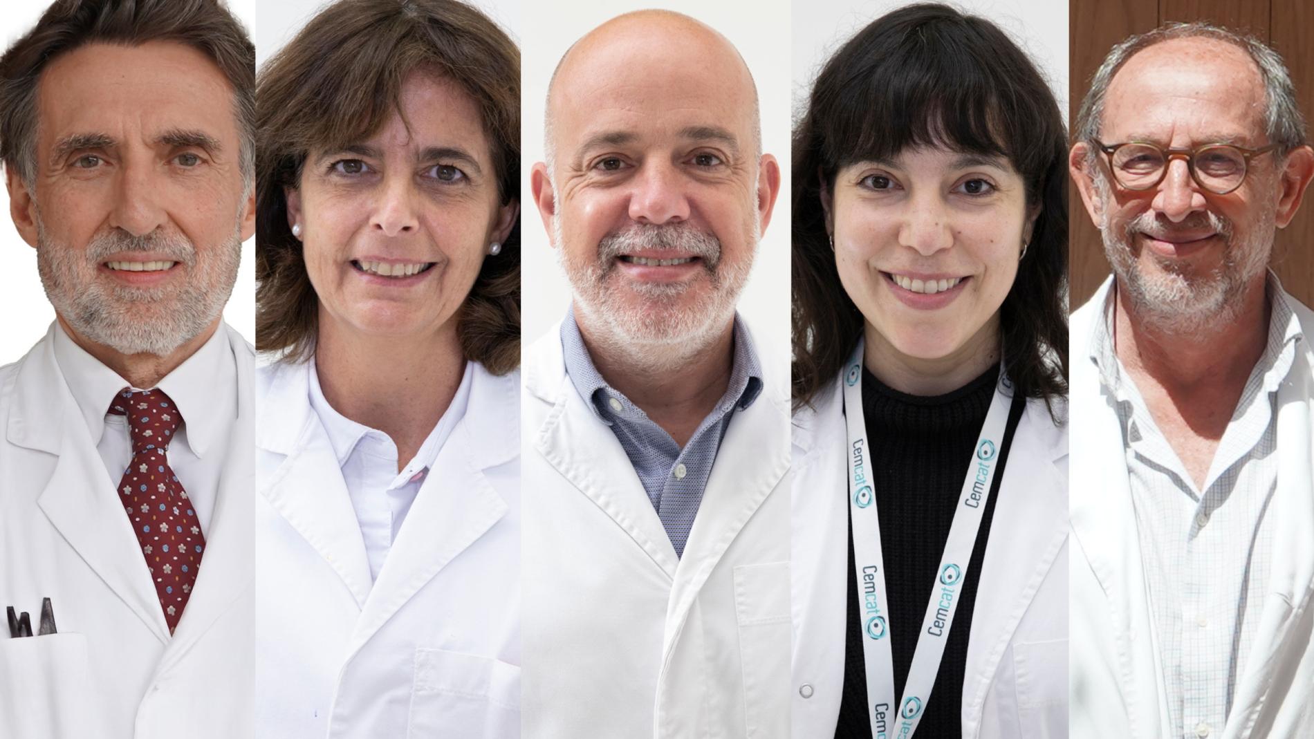 Dr. Xavier Montalban, Dra. Mar Tintoré, Dr. Jaume Sastre, Dra. Georgina Arrambide, Dr. Alex Rovira