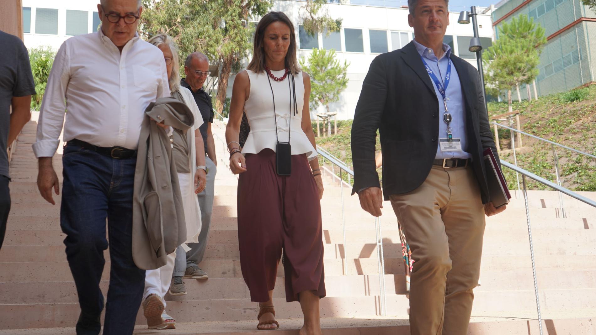 Visita VHIR quart tinent d'Alcaldia