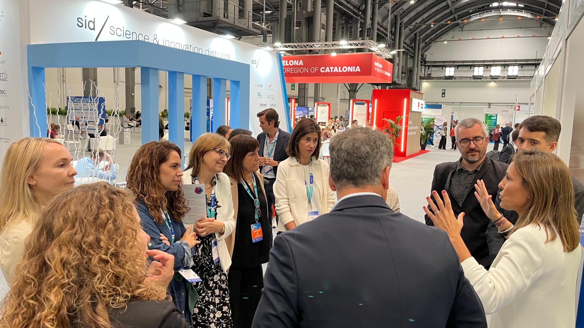 Dra. Begoña Benito i autoritats BIOSPAIN