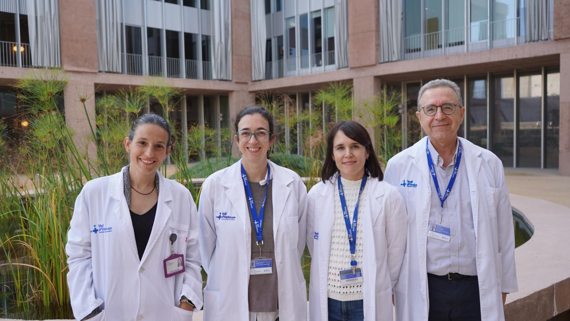 Investigadors que coordinen els projectes de Vall d'Hebron finançats per La Marató 2024