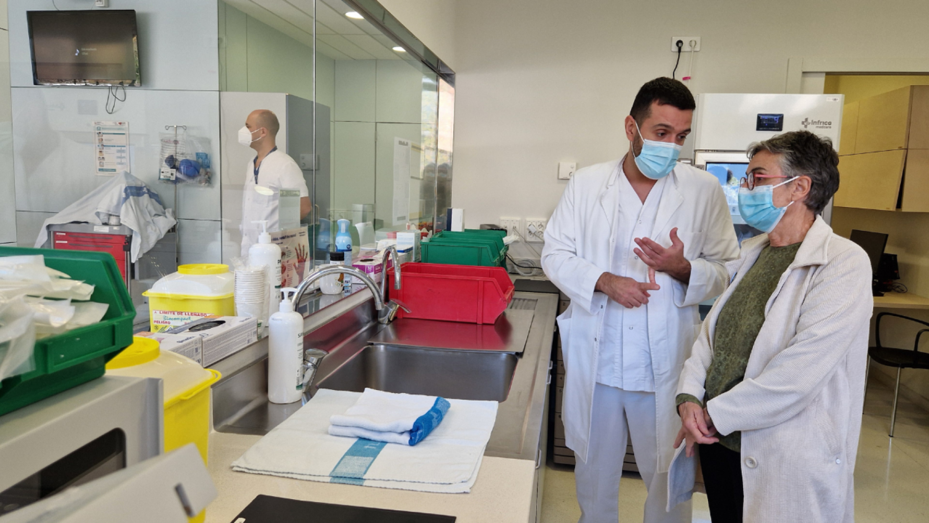 Visita consellera de Salut al Cemcat