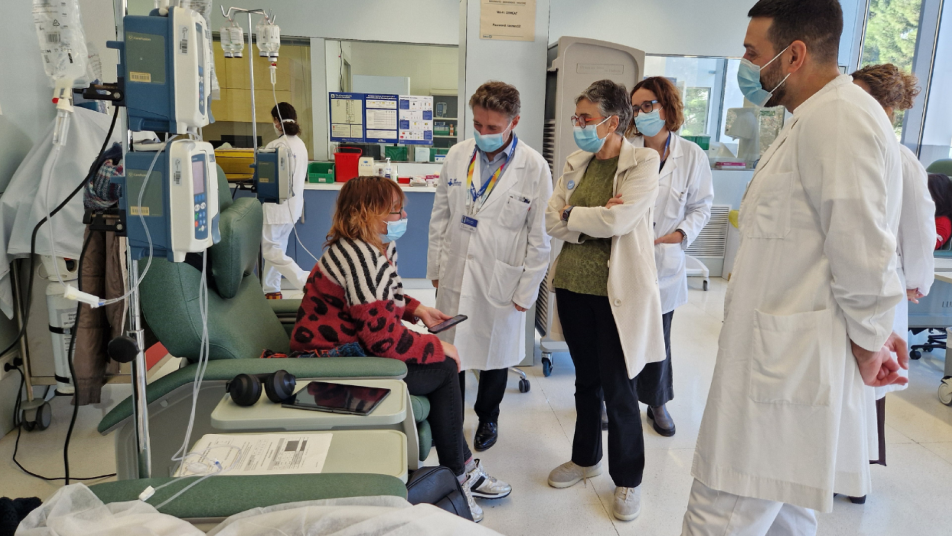 Visita consellera de Salut al Cemcat
