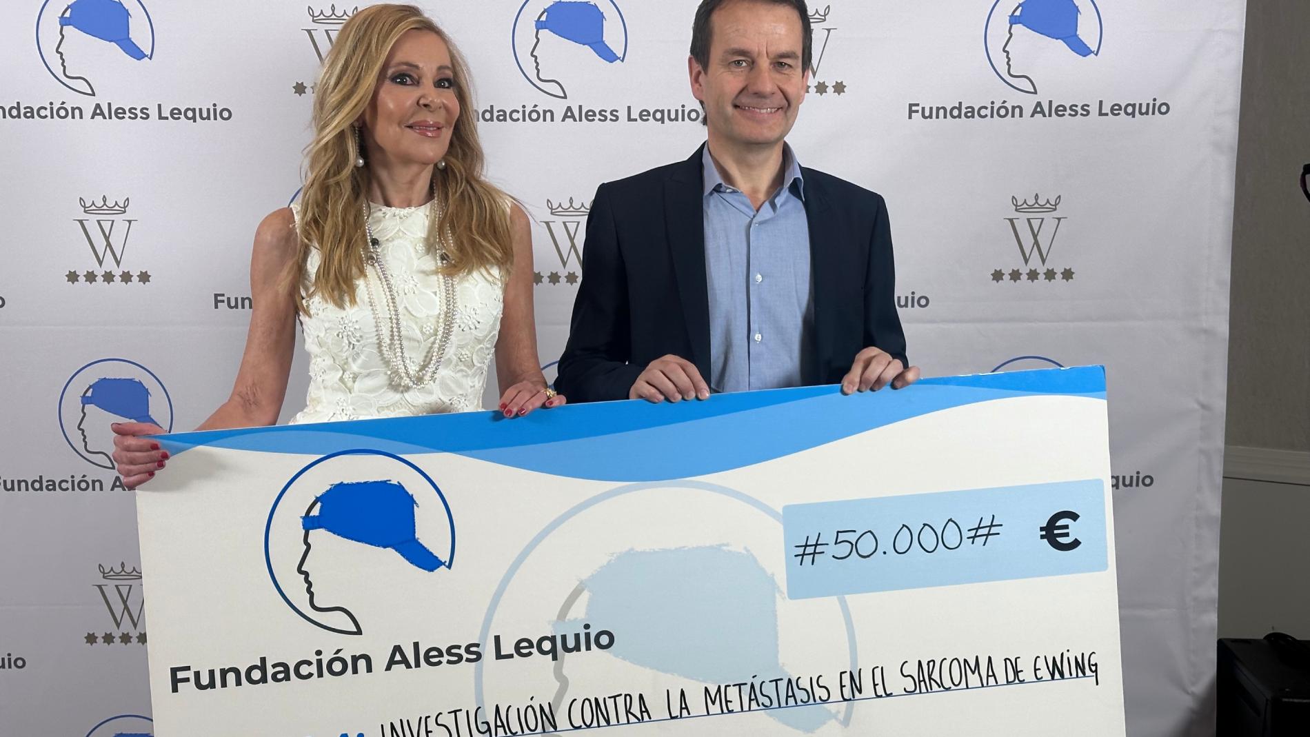 Ana Obregón y Dr. Josep Roma