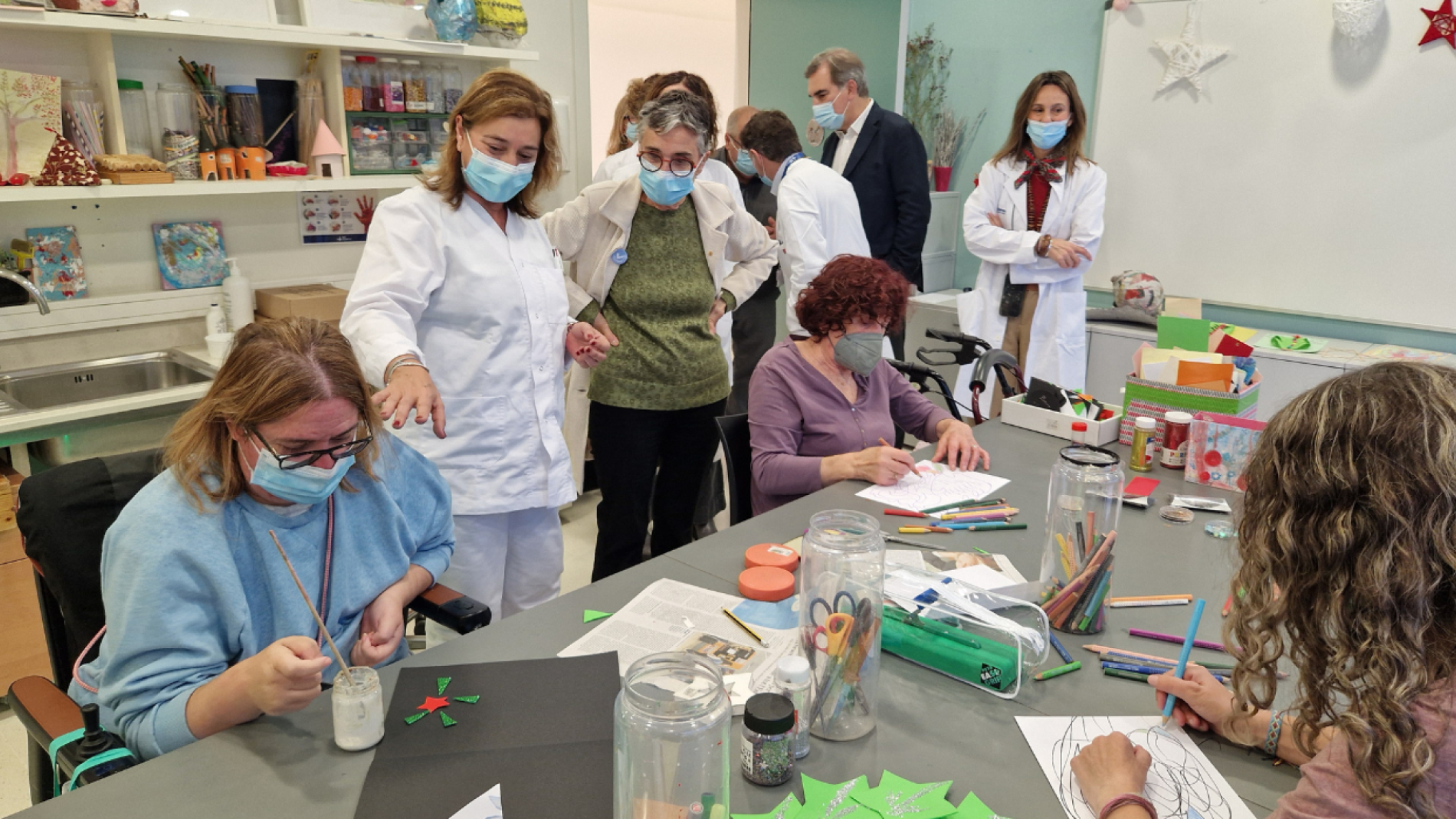 Visita consellera de Salut al Cemcat