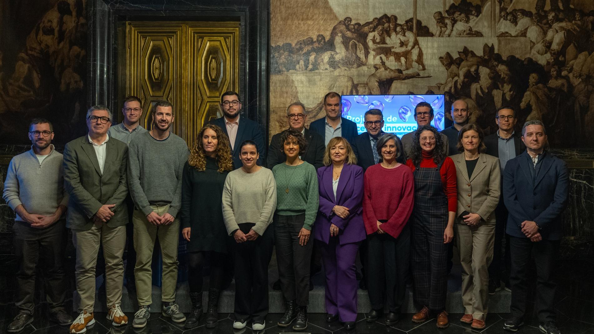 Projectes finançats per l'Ajuntament de Barcelona i la Fundació ”la Caixa”