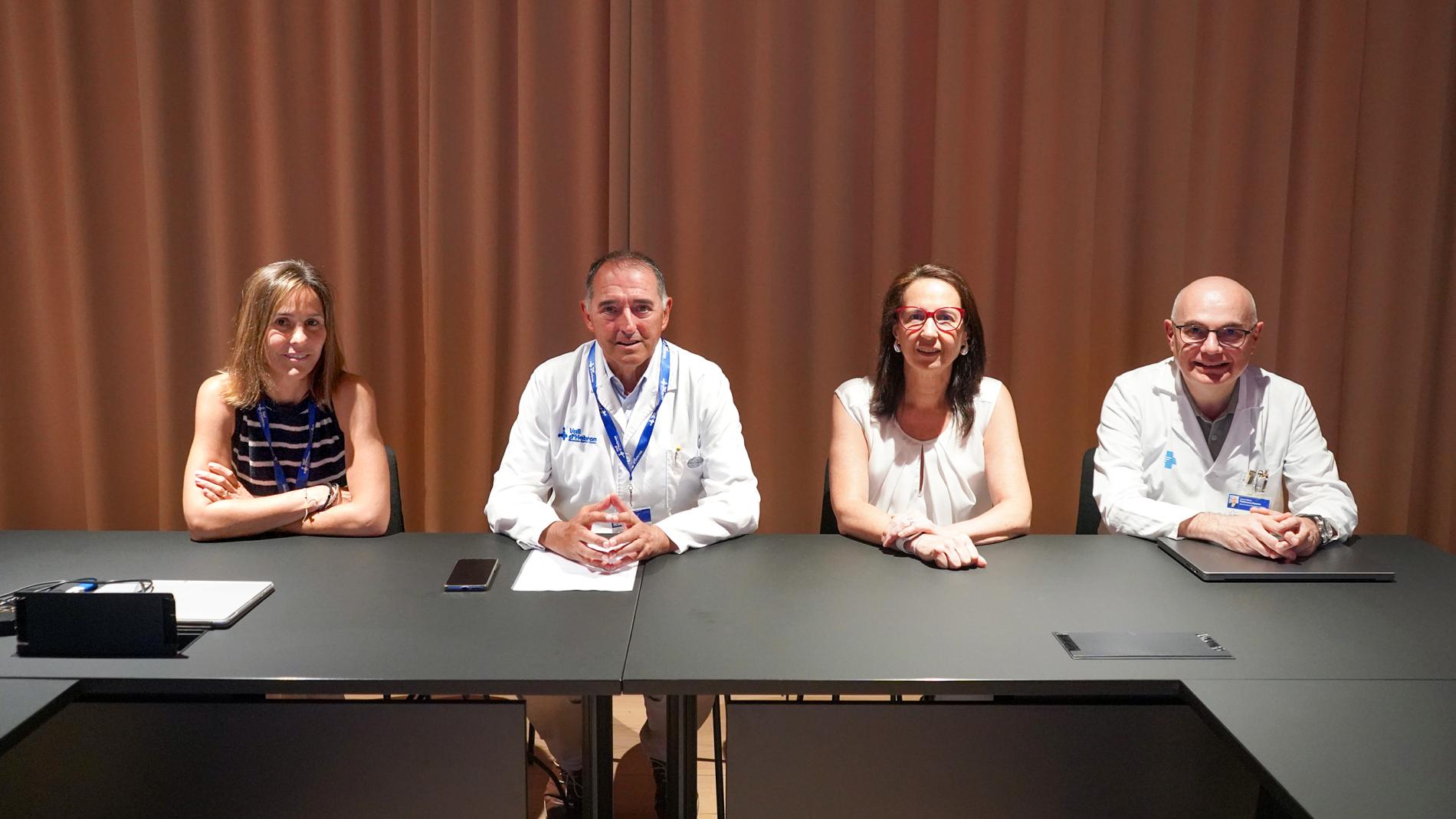 Signatura de la renovació de l'acord de Vall d'Hebron i IQVIA