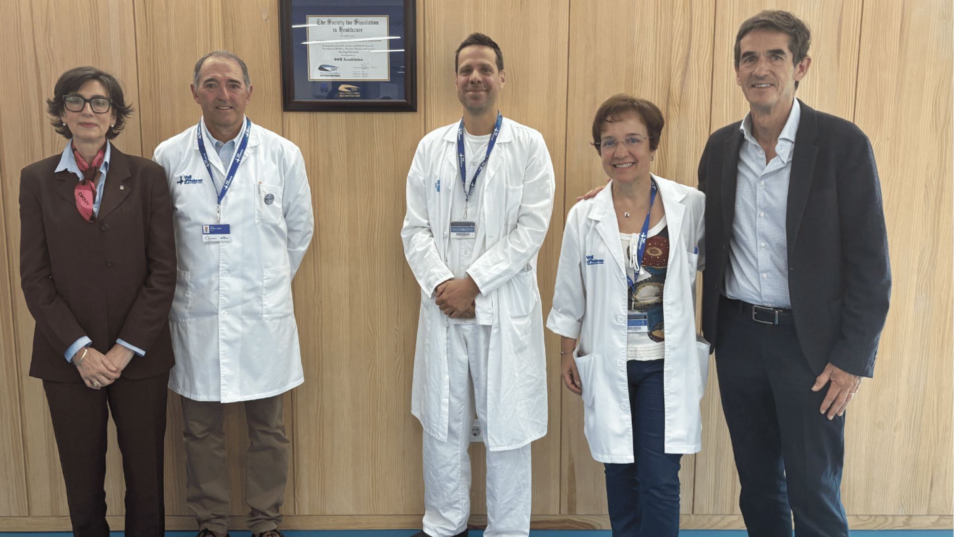 Diploma de la SESSEP al Centre de Simulació