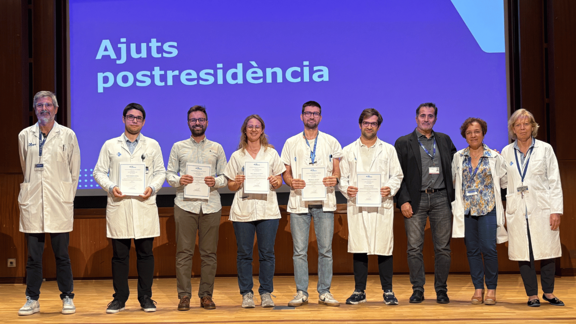 Comiat de residents Vall d'Hebron 2026