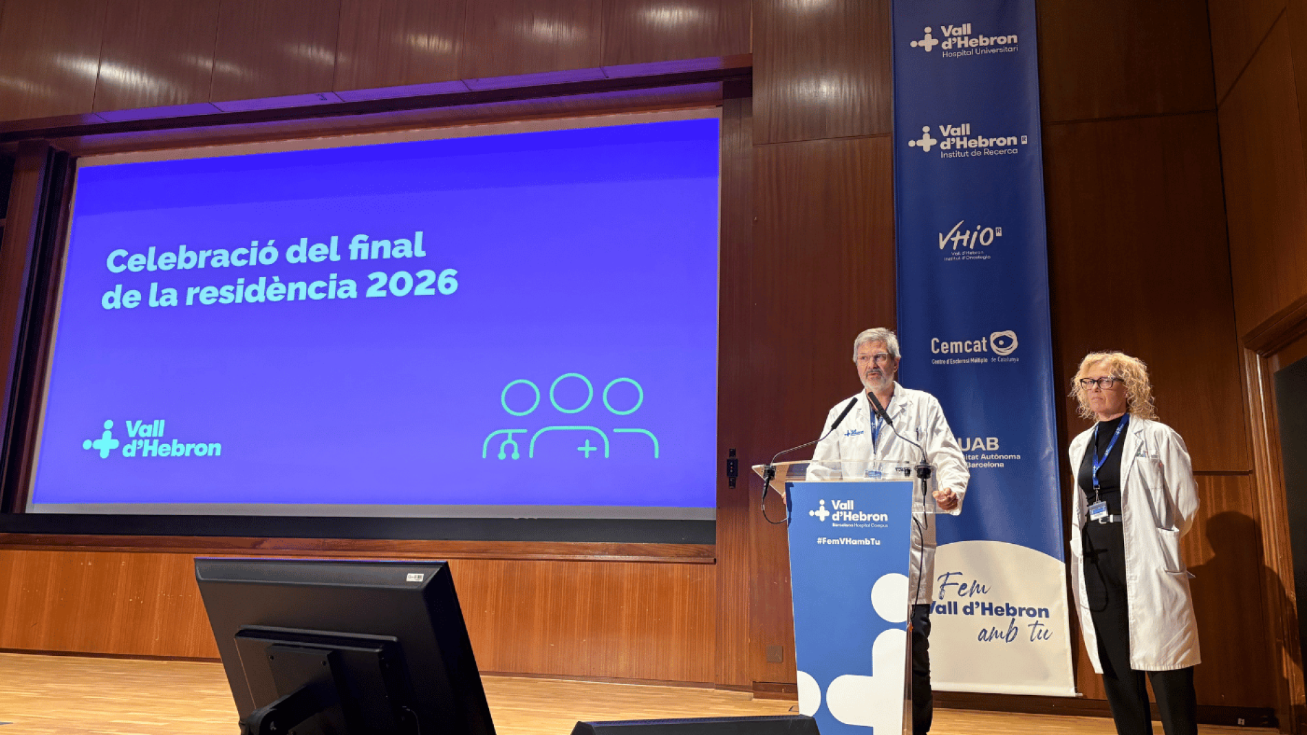 Comiat de residents Vall d'Hebron 2026