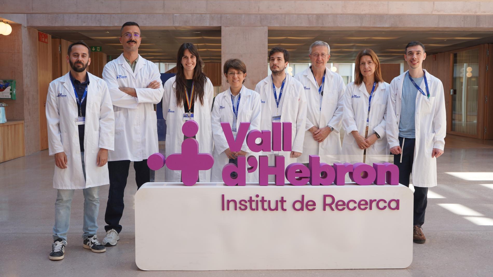 Equip de Vall d'Hebron que ha publicat el treball