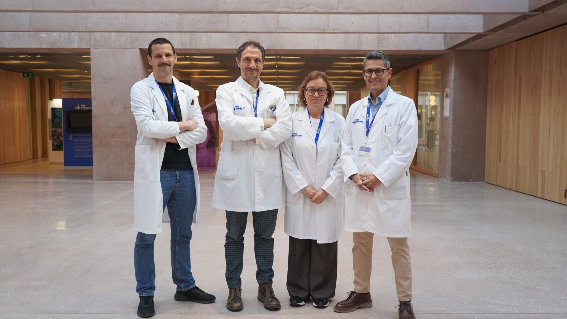 Equip del grup de Psiquiatria, Salut Mental i Addiccions del VHIR que ha participat en l'estudi