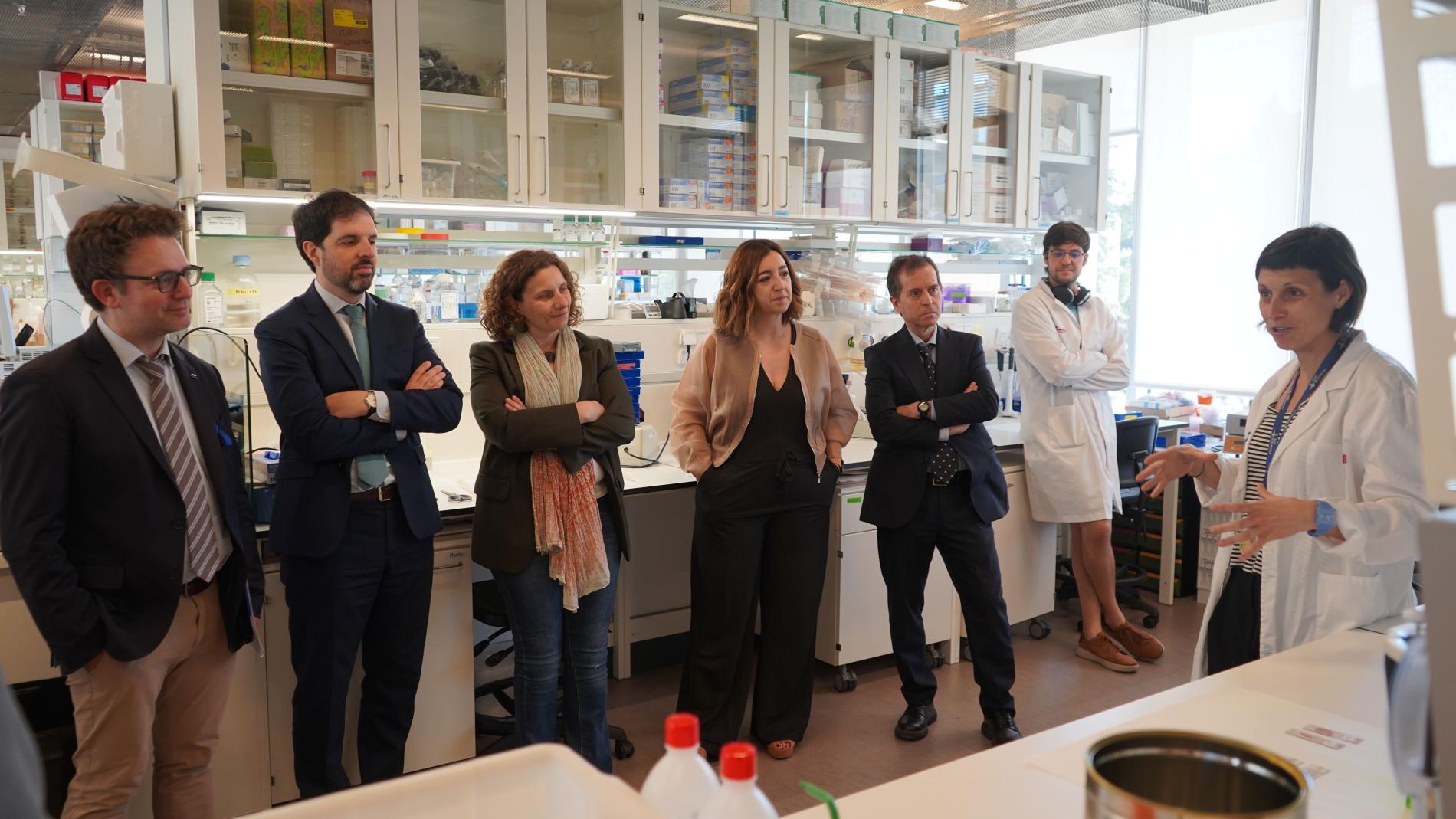Visita a un laboratori de recerca en malalties neurodegeneratives