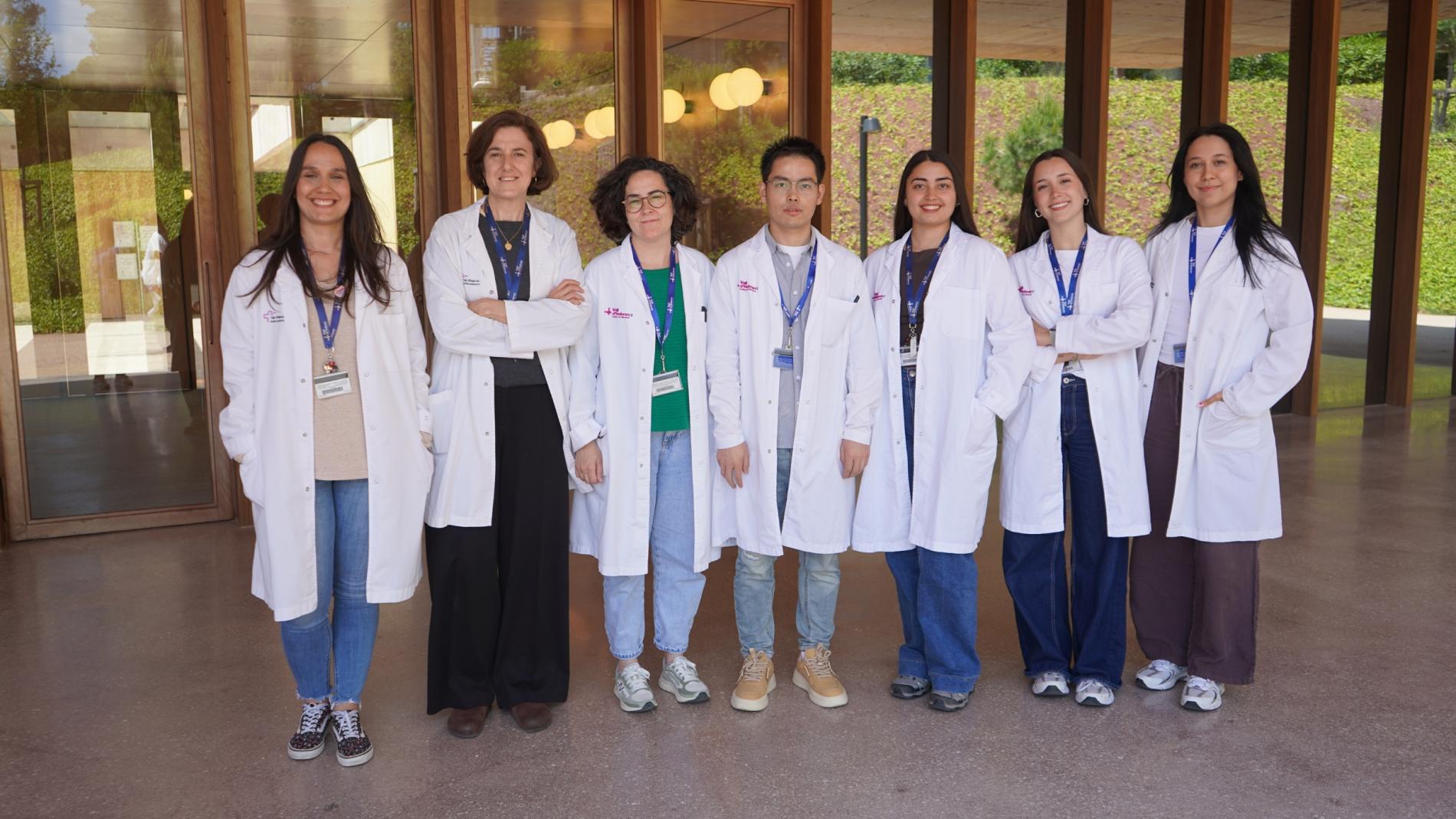 Equip que estudia l'angiopatia amiloide cerebral al grup de Malalties Neurovasculars del VHIR