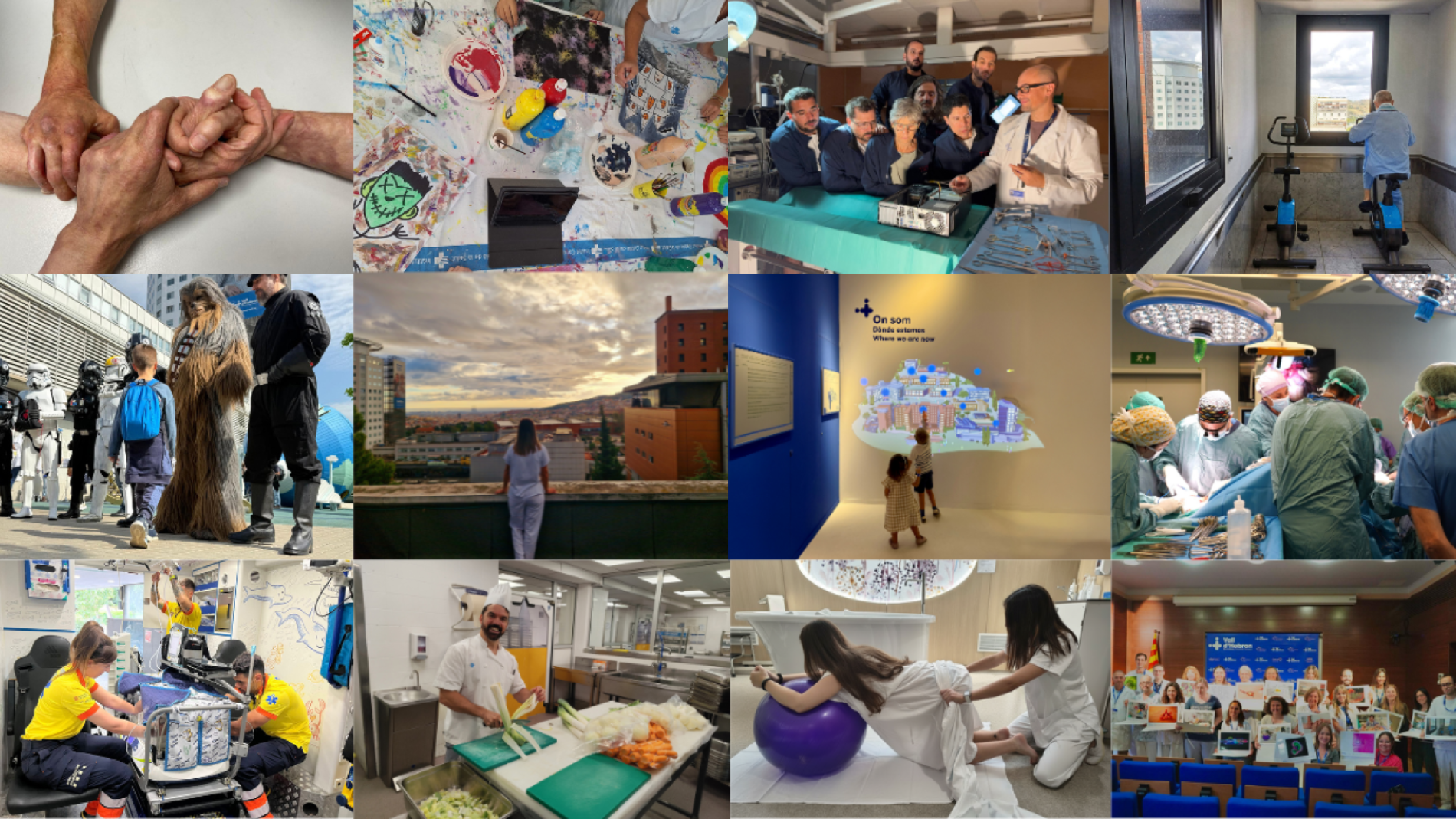 Fotografies finalistes en la categoria persones del Concurs Fotogràfic Vall d'Hebron 2025
