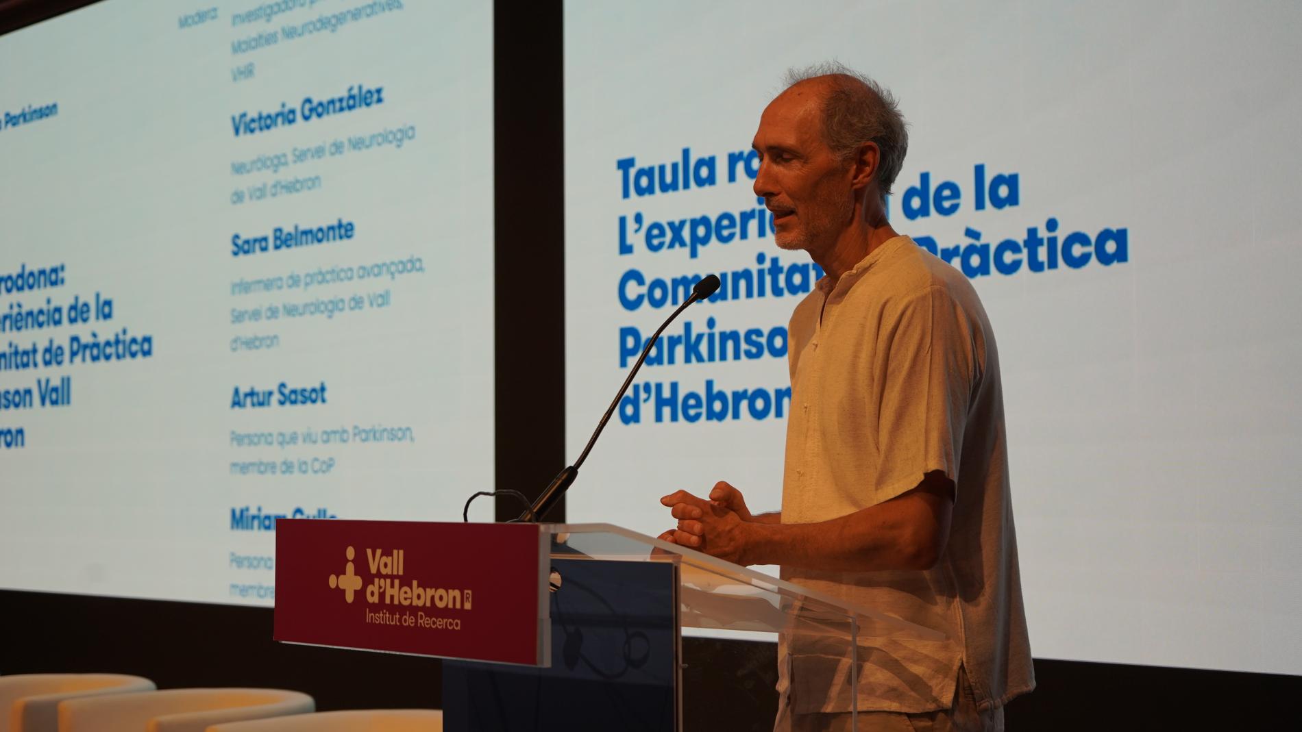Federico Leyva San Juan, person living with Parkinson's