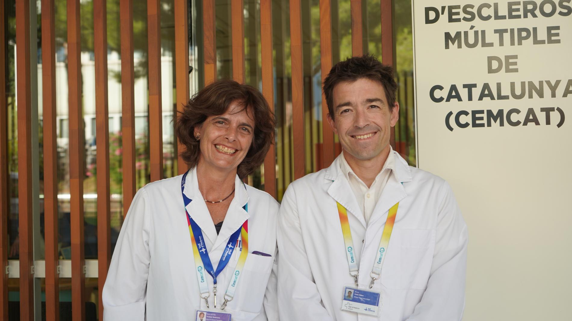 Dr Mar Tintoré and Dr Álvaro Cobo Calvo