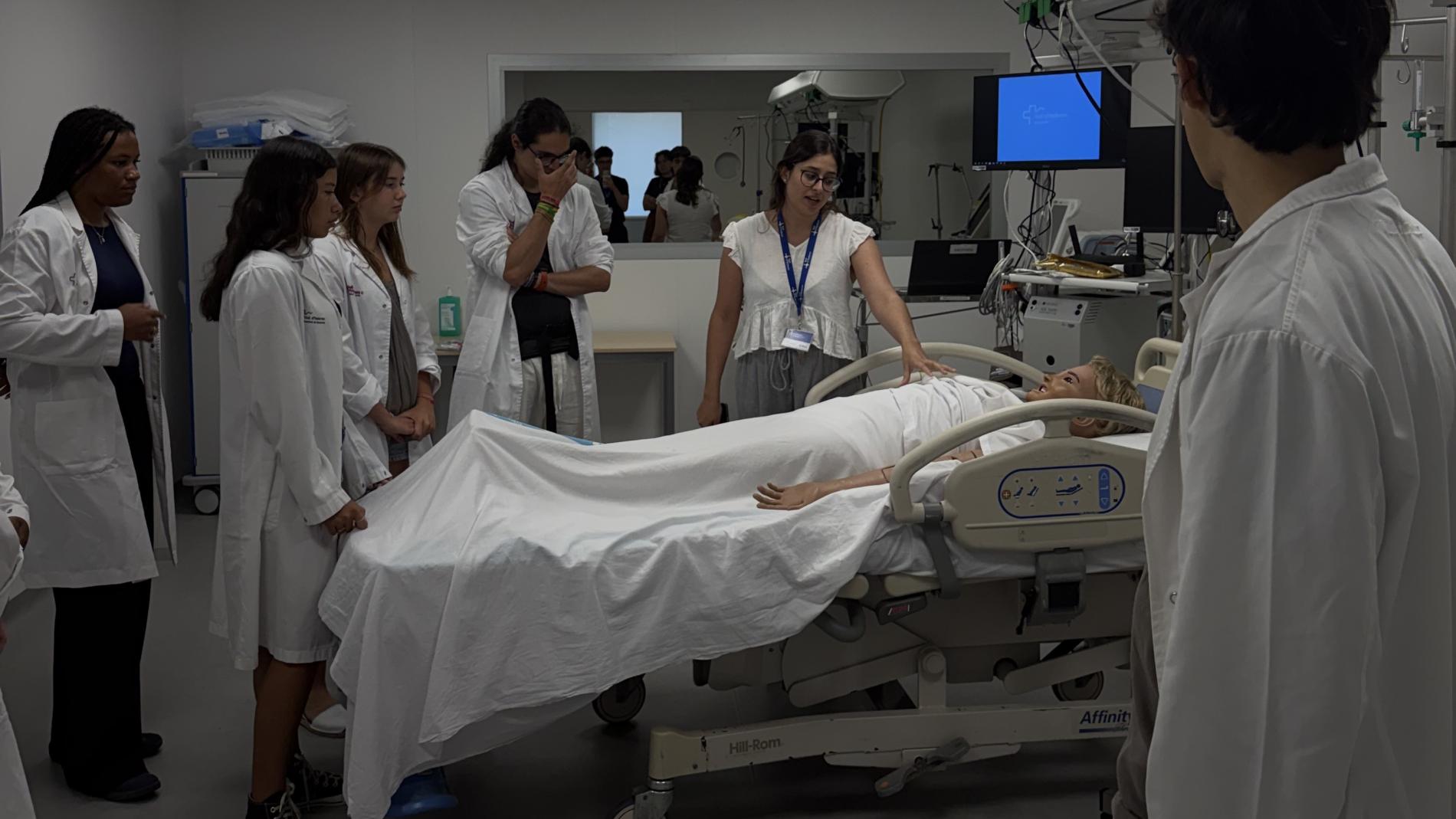 Visita al Centre de Simulació Clínica Avançada