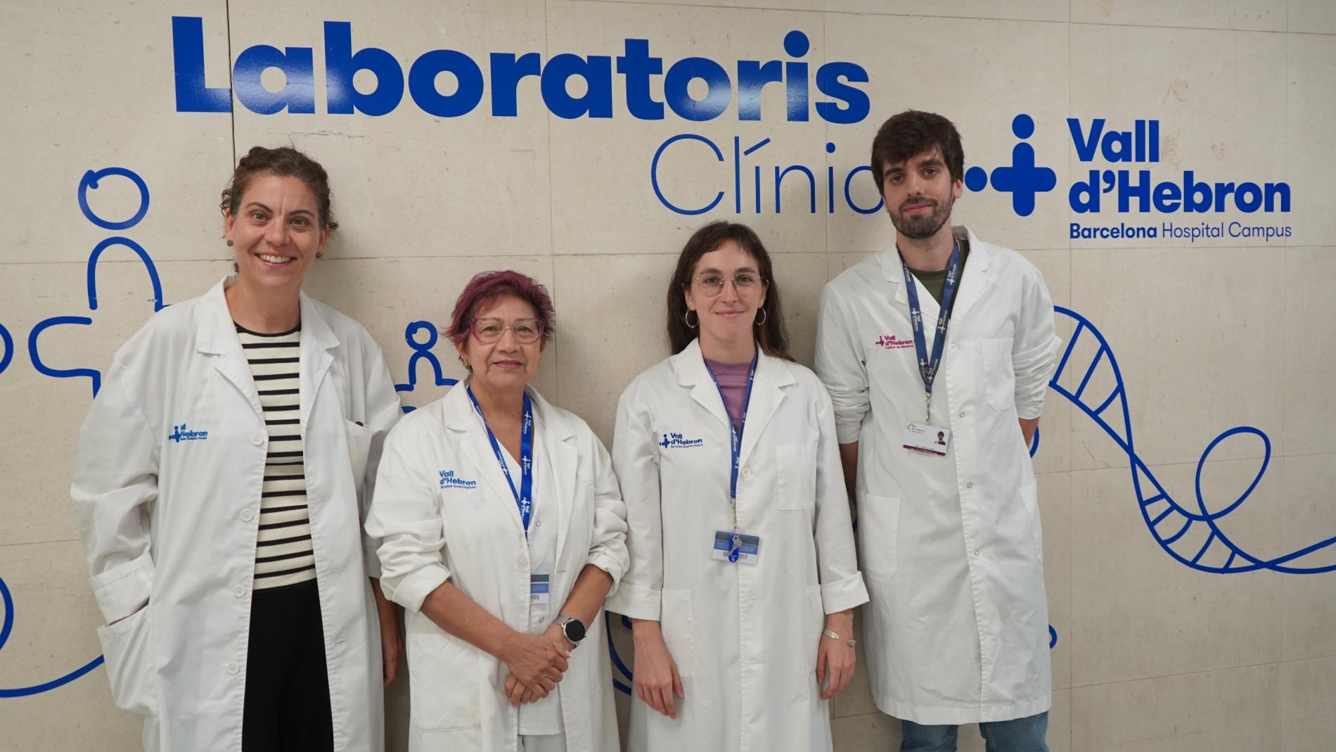 Equip del grup de Microbiologia que ha participat en l'estudi
